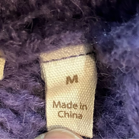 Soft Surroundings Ambrosia cardigan palace purple - Picture 7 of 7